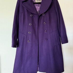 Guess wool Purple Coat